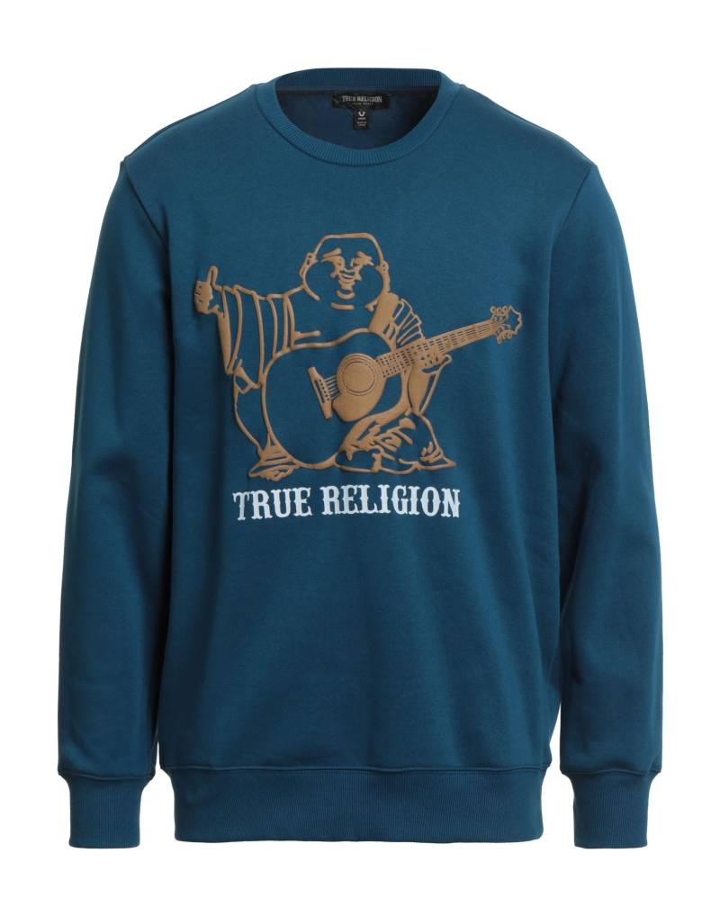 TRUE RELIGION Sweatshirt Herren Aquamarin von TRUE RELIGION