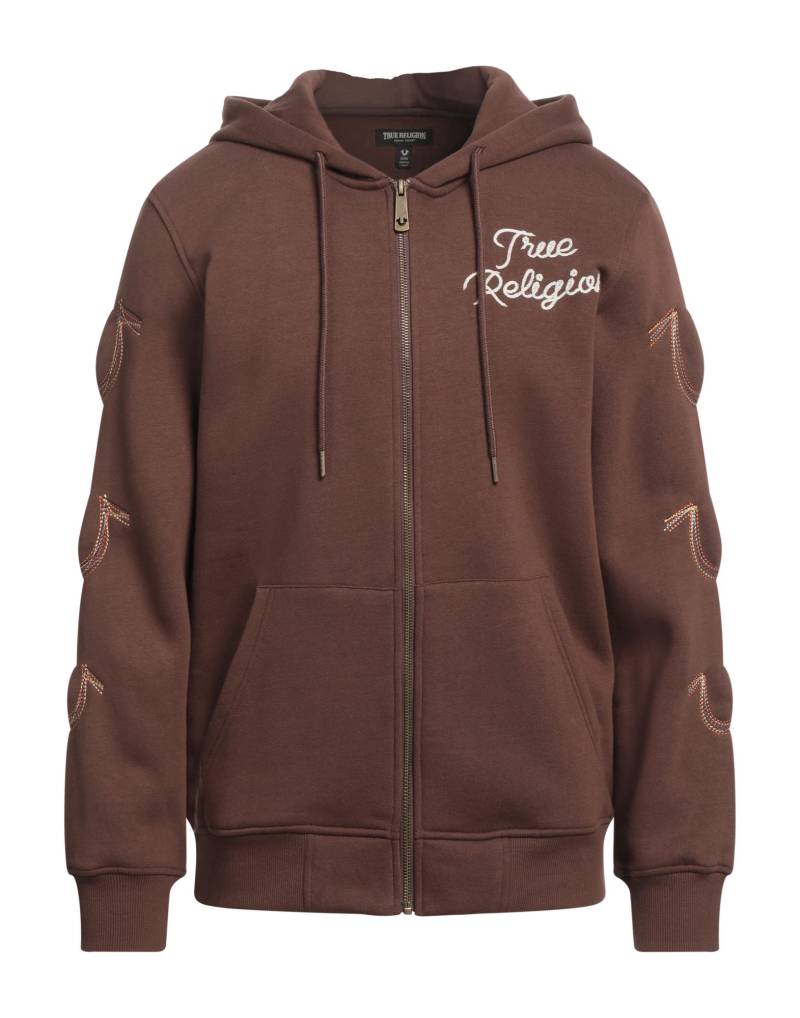 TRUE RELIGION Sweatshirt Herren Braun von TRUE RELIGION