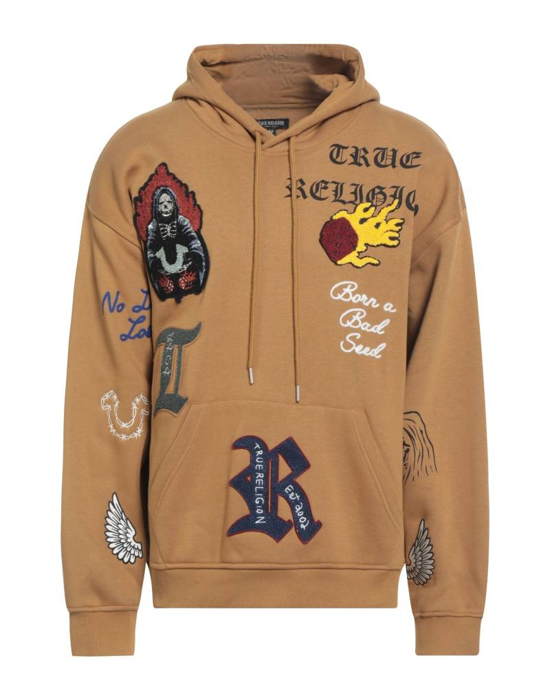 TRUE RELIGION Sweatshirt Herren Kamel von TRUE RELIGION
