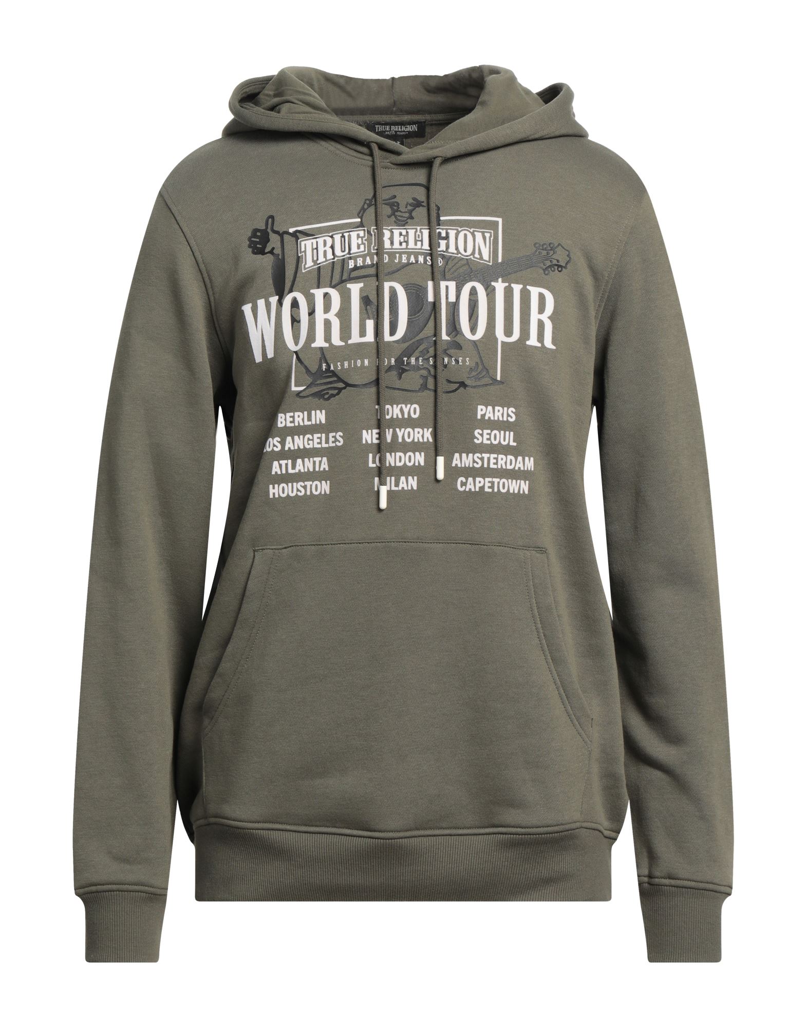 TRUE RELIGION Sweatshirt Herren Militärgrün von TRUE RELIGION