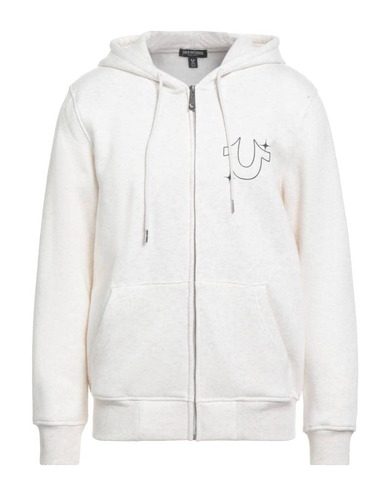 TRUE RELIGION Sweatshirt Herren Off white von TRUE RELIGION