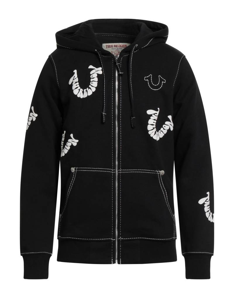 TRUE RELIGION Sweatshirt Herren Schwarz von TRUE RELIGION