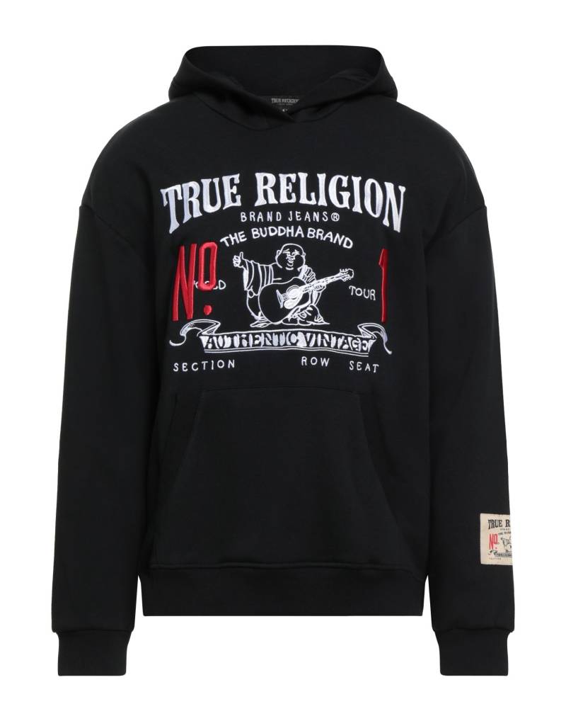 TRUE RELIGION Sweatshirt Herren Schwarz von TRUE RELIGION