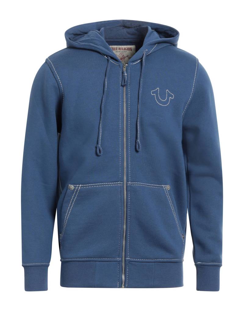 TRUE RELIGION Sweatshirt Herren Taubenblau von TRUE RELIGION