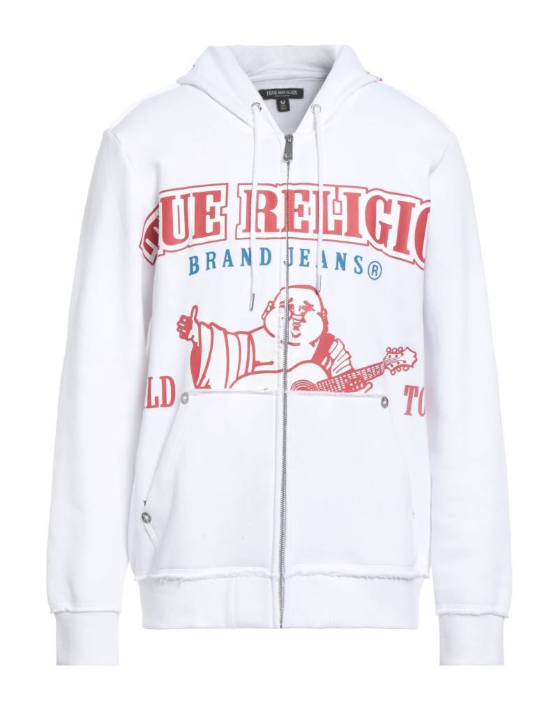 TRUE RELIGION Sweatshirt Herren Weiß von TRUE RELIGION