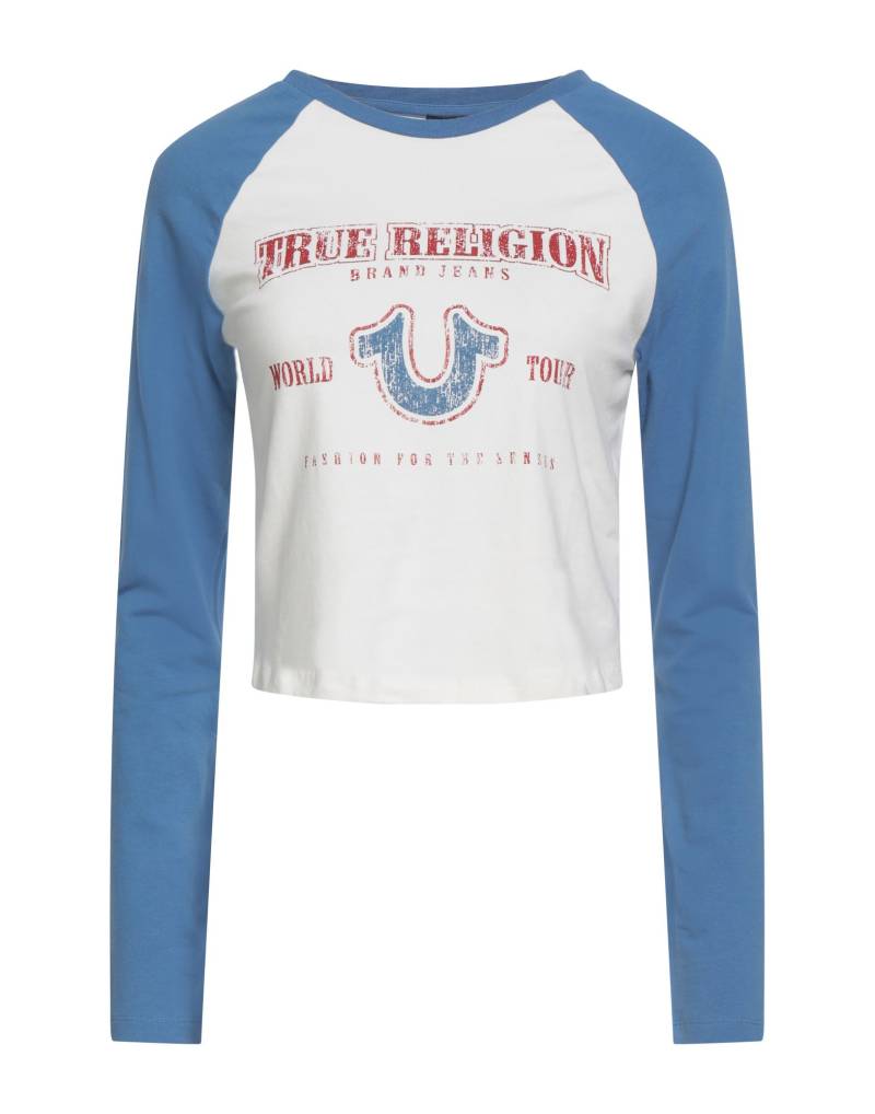 TRUE RELIGION T-shirts Damen Hellblau von TRUE RELIGION