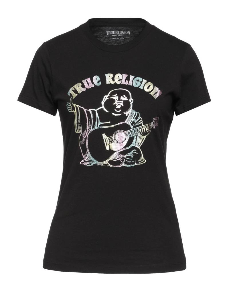 TRUE RELIGION T-shirts Damen Schwarz von TRUE RELIGION