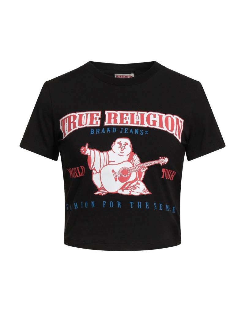 TRUE RELIGION T-shirts Damen Schwarz von TRUE RELIGION