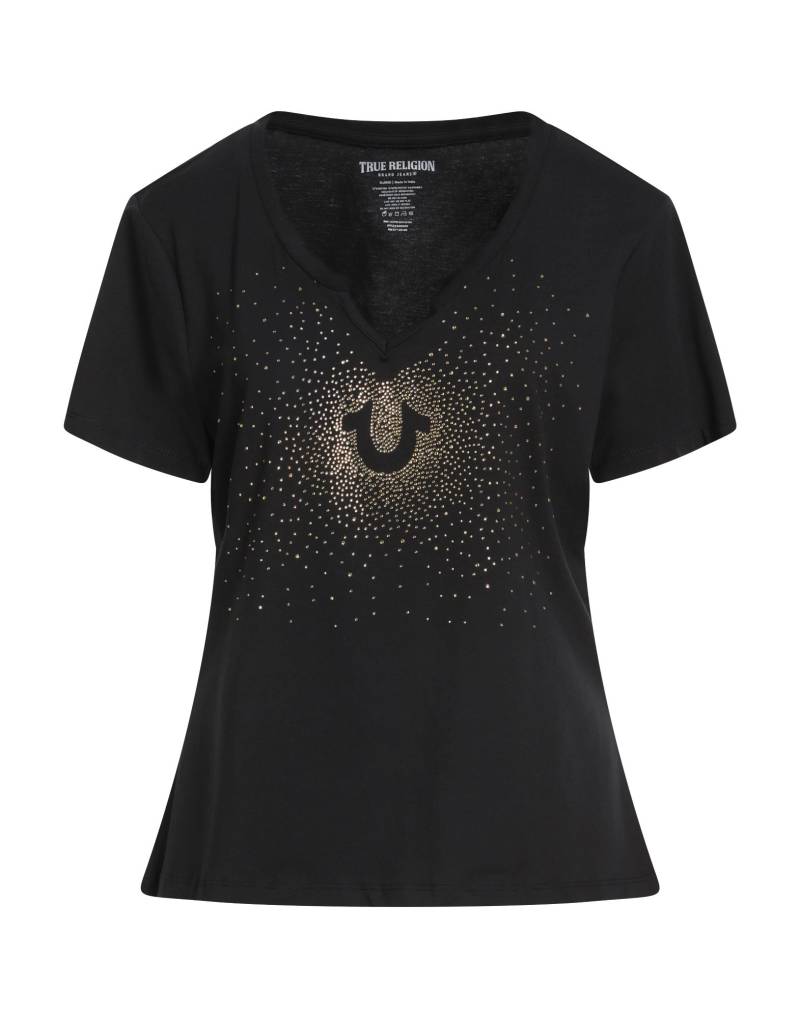 TRUE RELIGION T-shirts Damen Schwarz von TRUE RELIGION
