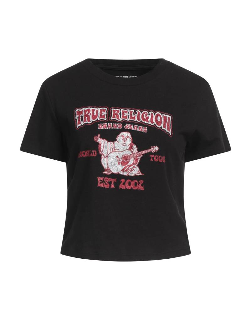 TRUE RELIGION T-shirts Damen Schwarz von TRUE RELIGION