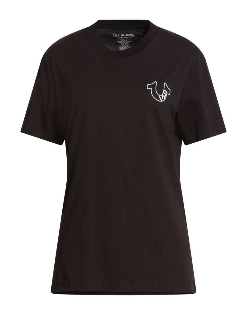 TRUE RELIGION T-shirts Damen Schwarz von TRUE RELIGION