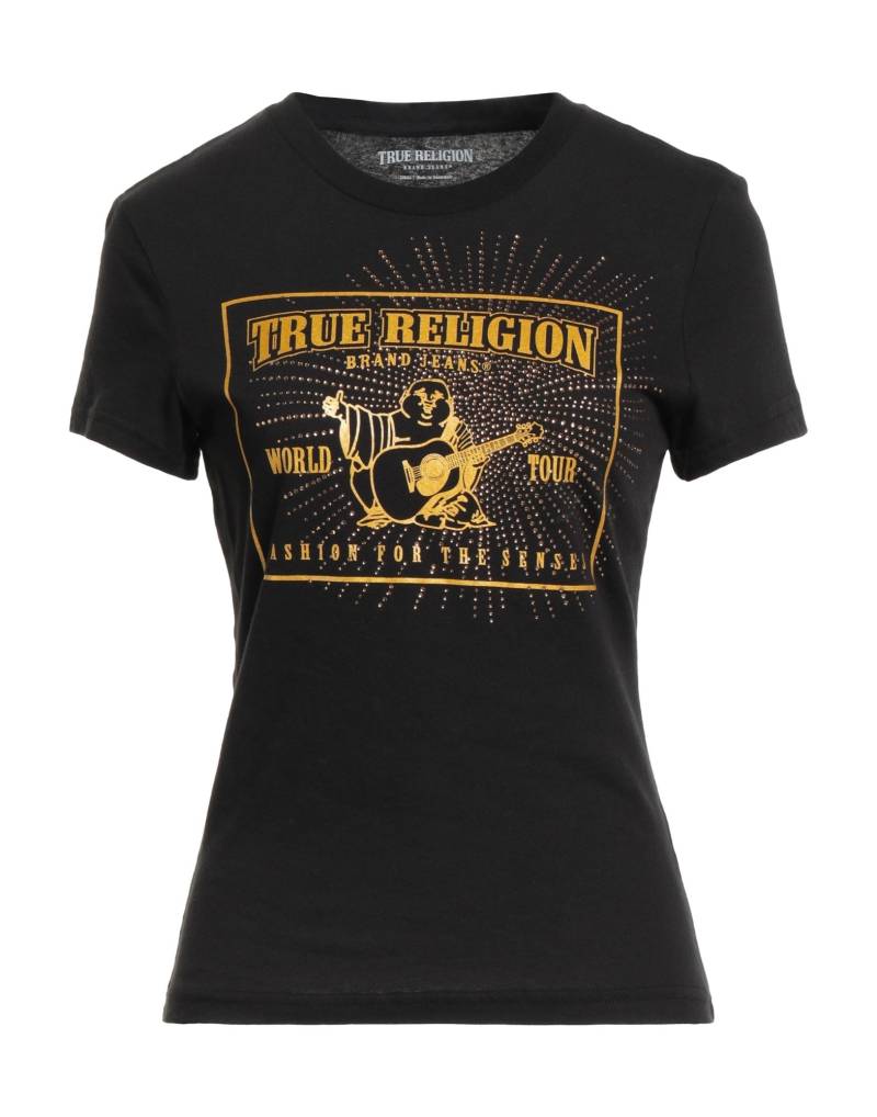 TRUE RELIGION T-shirts Damen Schwarz von TRUE RELIGION