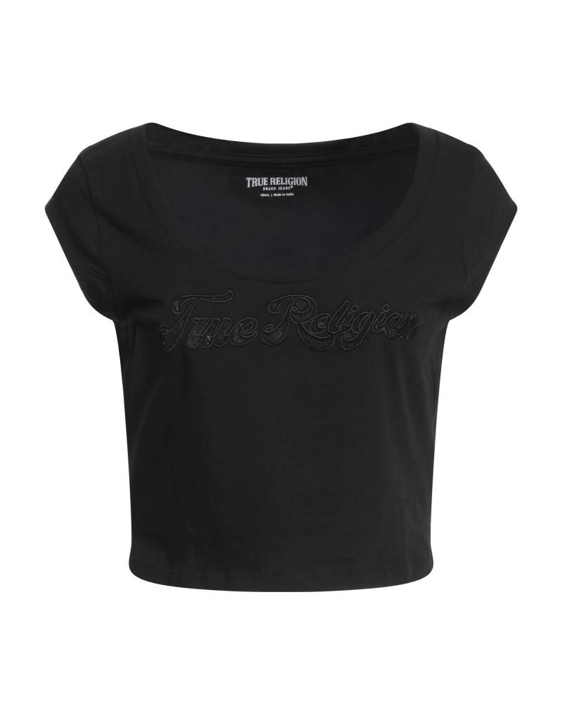 TRUE RELIGION T-shirts Damen Schwarz von TRUE RELIGION