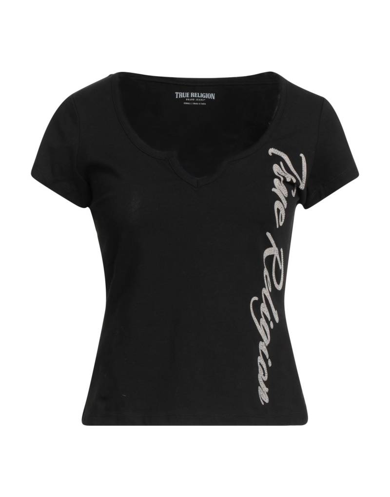 TRUE RELIGION T-shirts Damen Schwarz von TRUE RELIGION