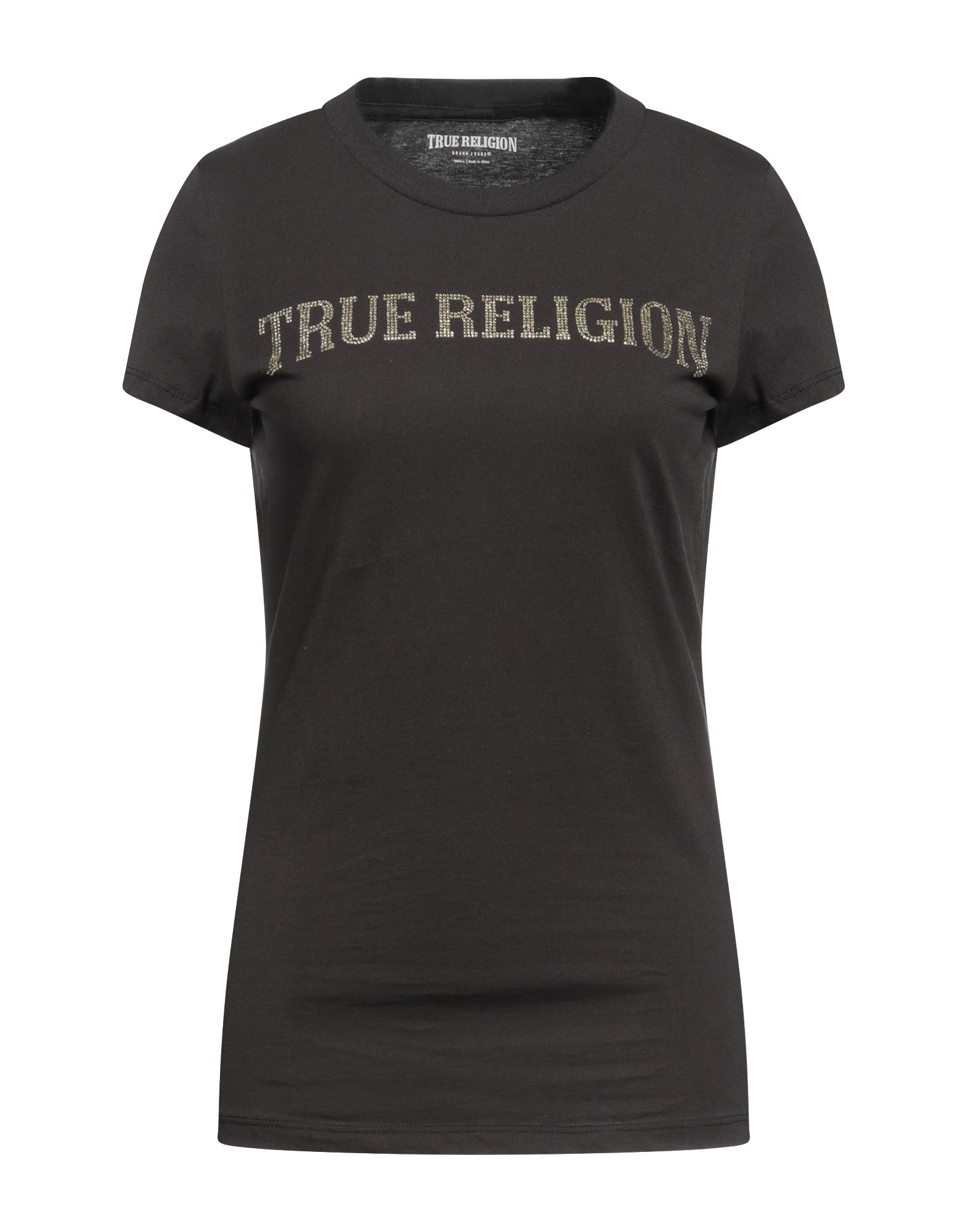 TRUE RELIGION T-shirts Damen Schwarz von TRUE RELIGION