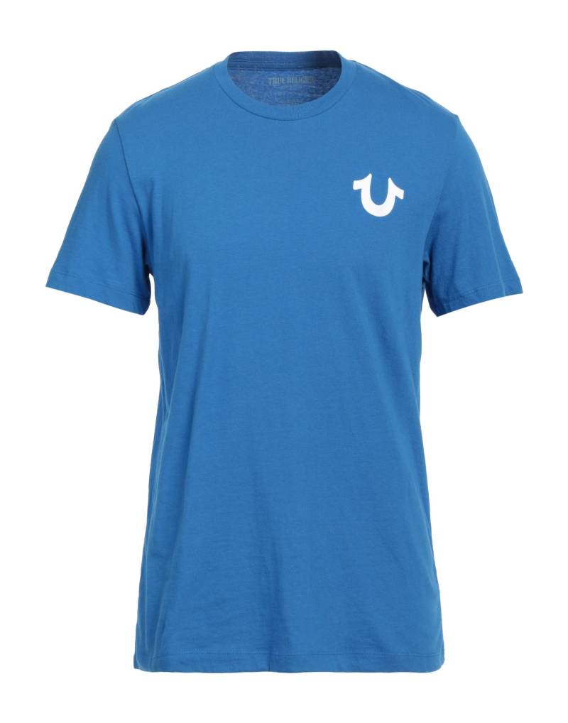 TRUE RELIGION T-shirts Herren Azurblau von TRUE RELIGION