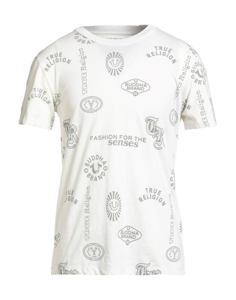 TRUE RELIGION T-shirts Herren Elfenbein von TRUE RELIGION