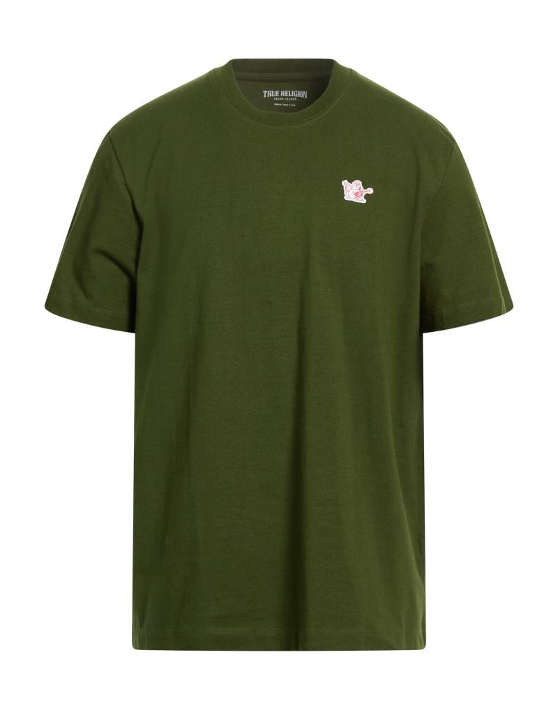 TRUE RELIGION T-shirts Herren Militärgrün von TRUE RELIGION
