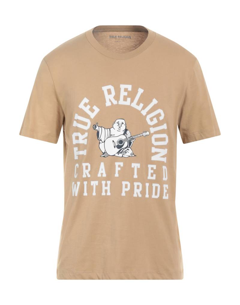 TRUE RELIGION T-shirts Herren Sand von TRUE RELIGION