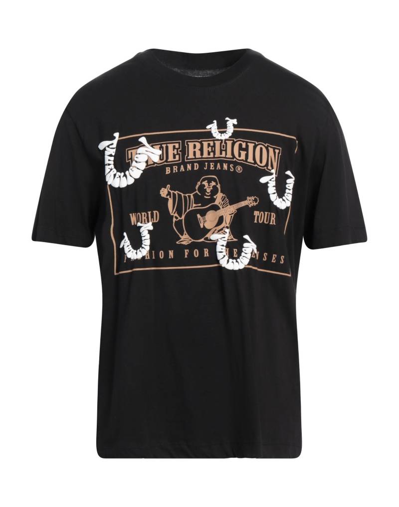 TRUE RELIGION T-shirts Herren Schwarz von TRUE RELIGION
