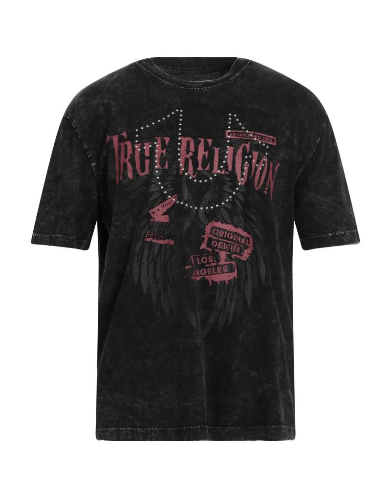 TRUE RELIGION T-shirts Herren Schwarz von TRUE RELIGION