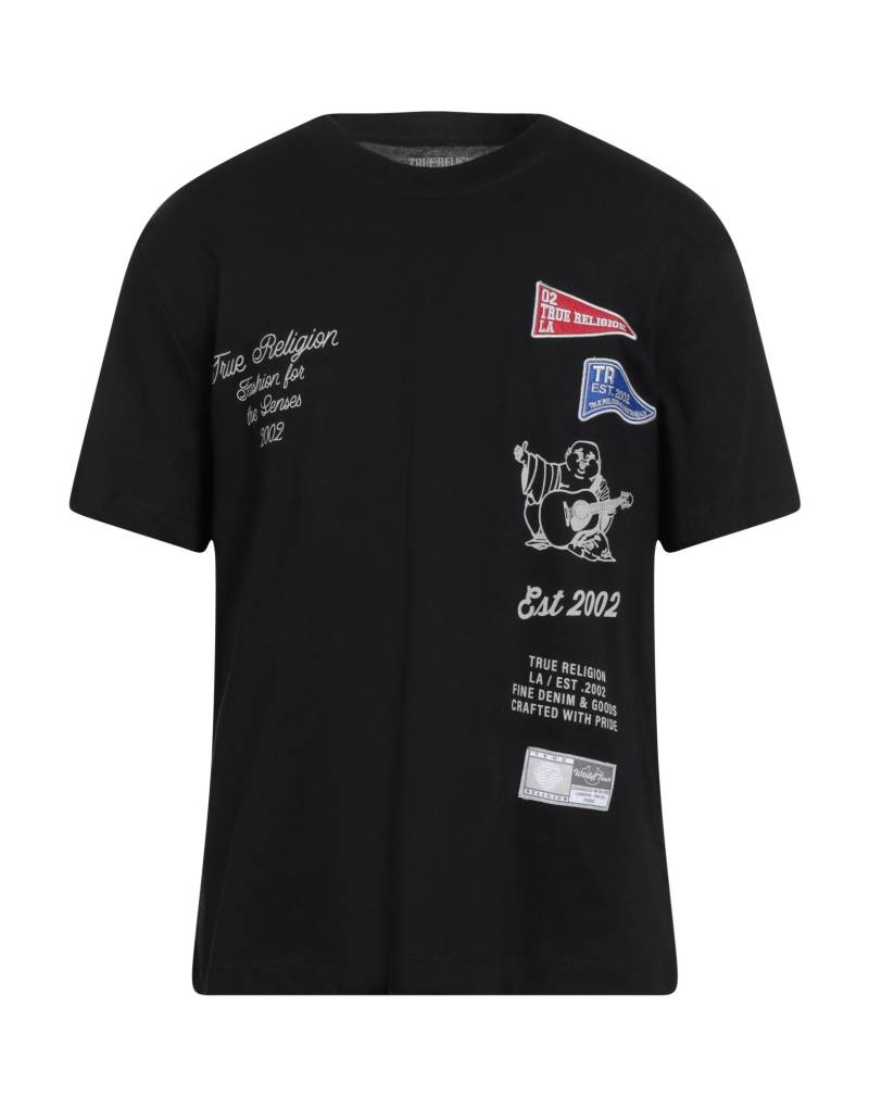 TRUE RELIGION T-shirts Herren Schwarz von TRUE RELIGION
