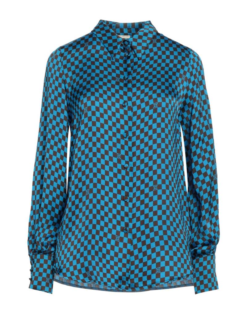 TRUE ROYAL Hemd Damen Blau von TRUE ROYAL