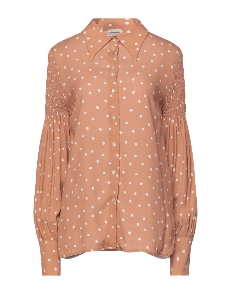 TRUE ROYAL Hemd Damen Hellbraun von TRUE ROYAL