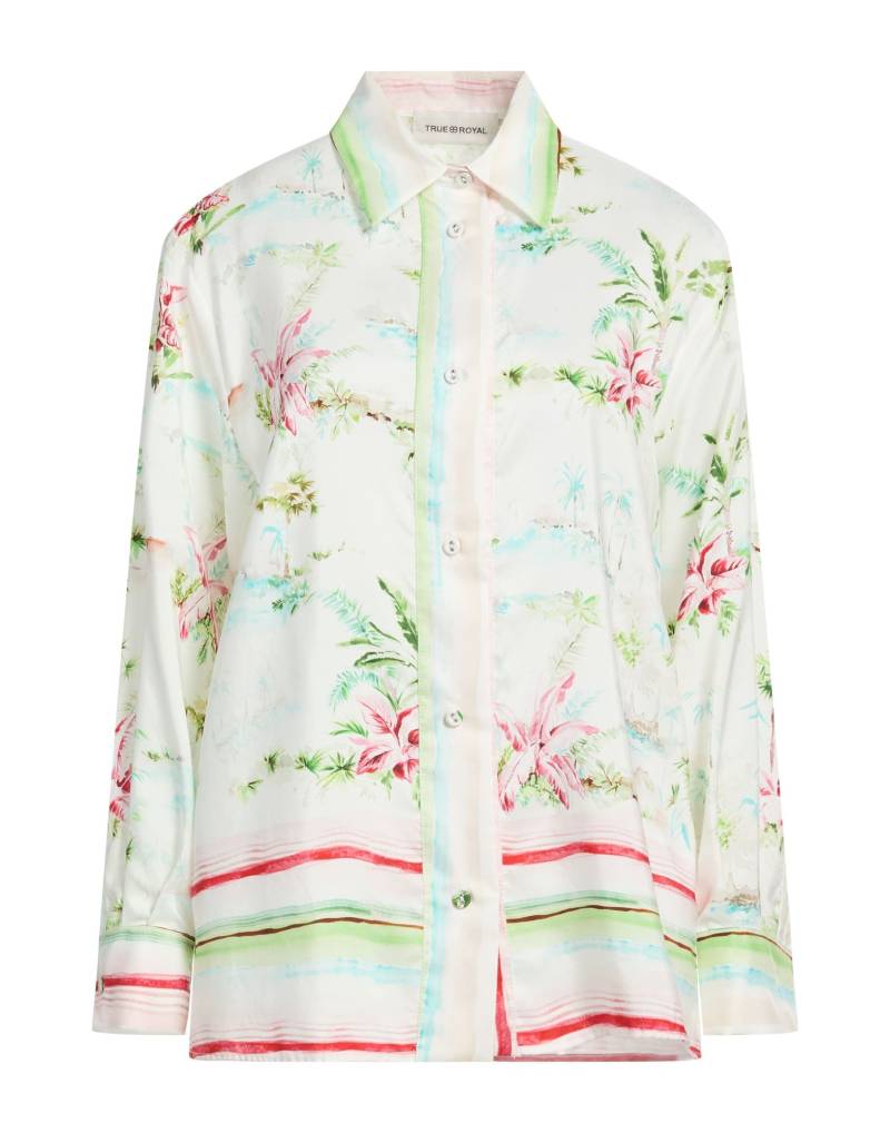 TRUE ROYAL Hemd Damen Weiß von TRUE ROYAL