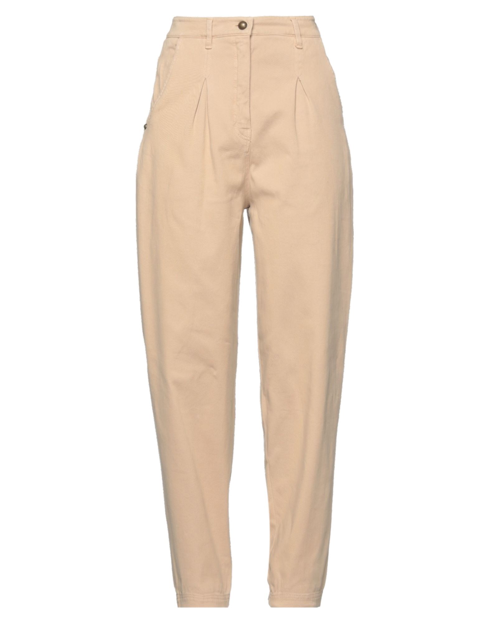 TRUE ROYAL Hose Damen Beige von TRUE ROYAL