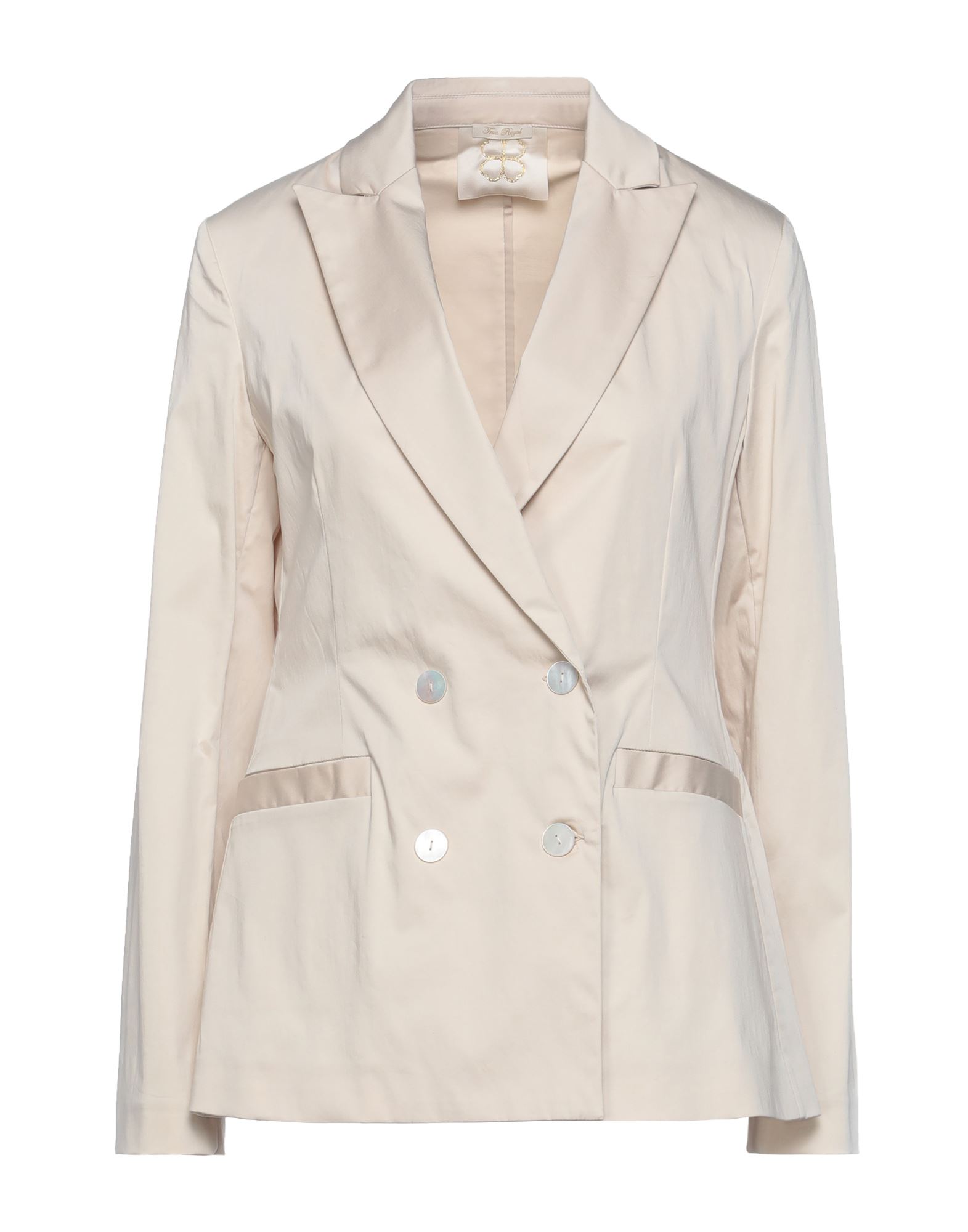 TRUE ROYAL Blazer Damen Beige von TRUE ROYAL