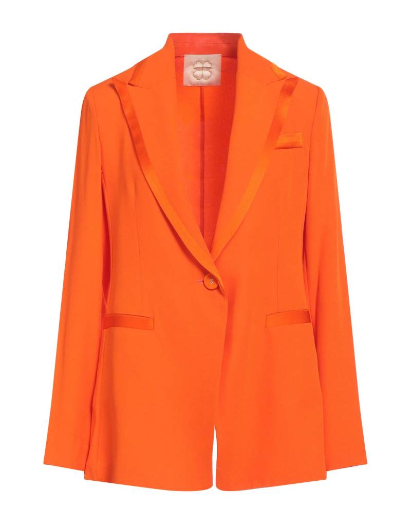 TRUE ROYAL Blazer Damen Orange von TRUE ROYAL