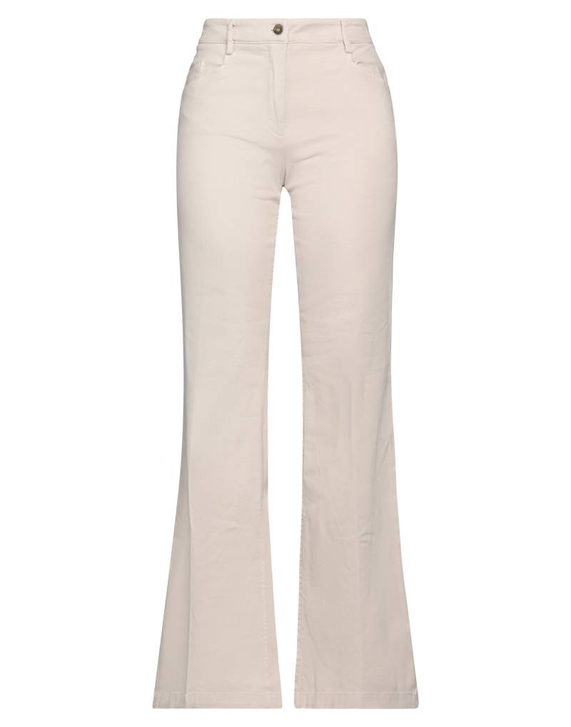TRUE ROYAL Jeanshose Damen Beige von TRUE ROYAL