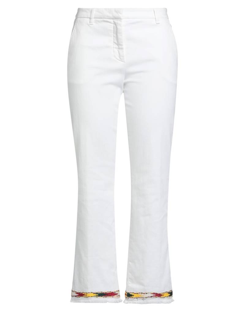 TRUE ROYAL Jeanshose Damen Weiß von TRUE ROYAL