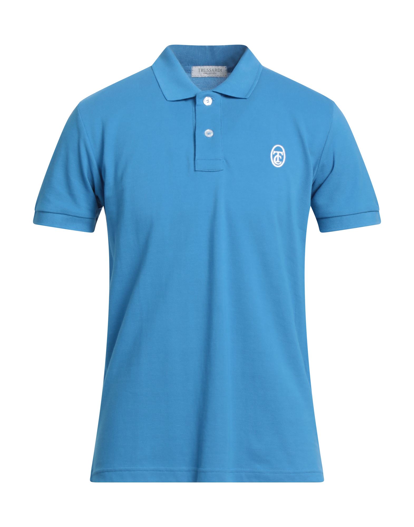 TRUSSARDI COLLECTION Poloshirt Herren Azurblau von TRUSSARDI COLLECTION