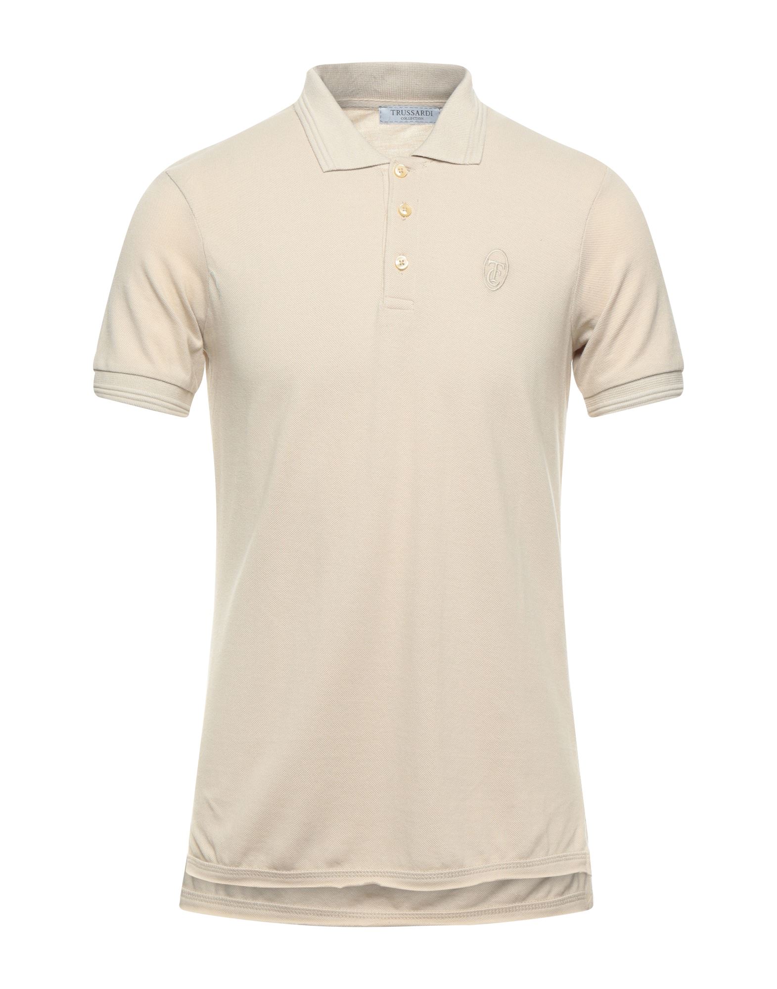 TRUSSARDI COLLECTION Poloshirt Herren Beige von TRUSSARDI COLLECTION