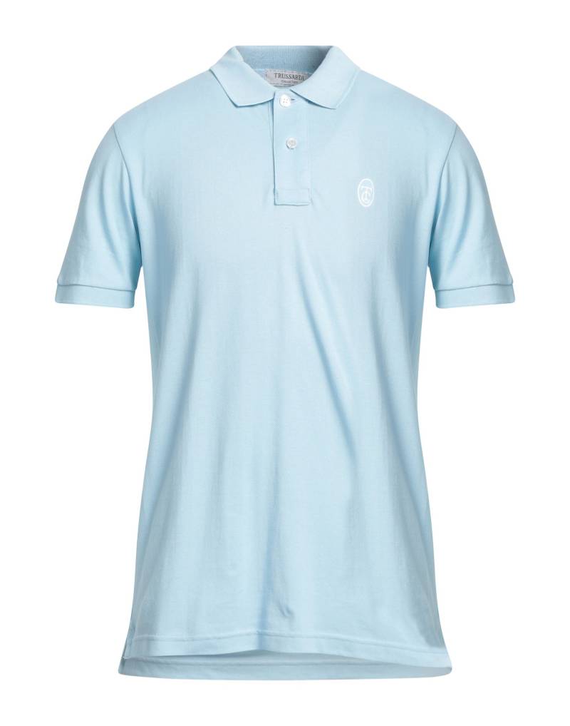 TRUSSARDI COLLECTION Poloshirt Herren Himmelblau von TRUSSARDI COLLECTION