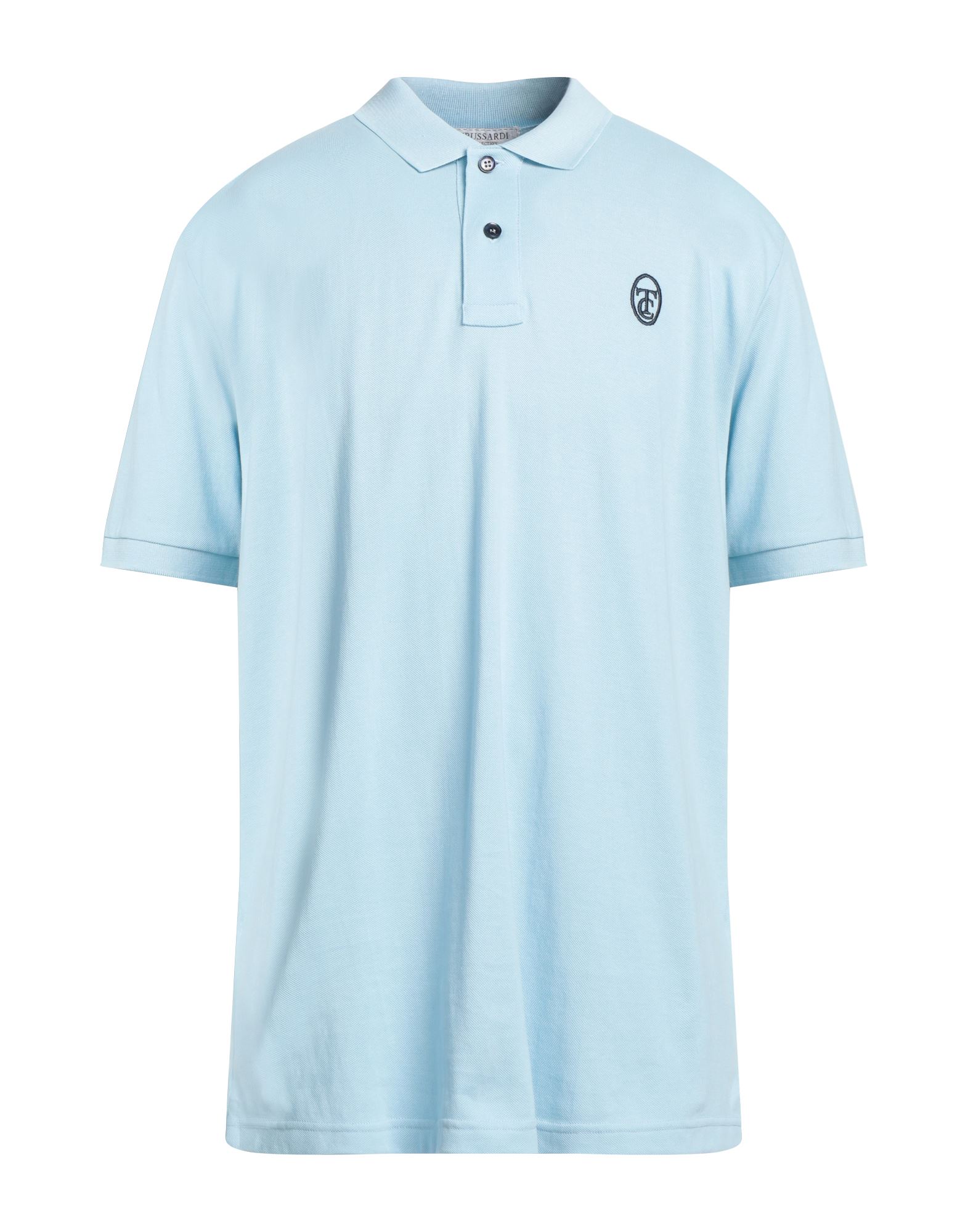 TRUSSARDI COLLECTION Poloshirt Herren Himmelblau von TRUSSARDI COLLECTION