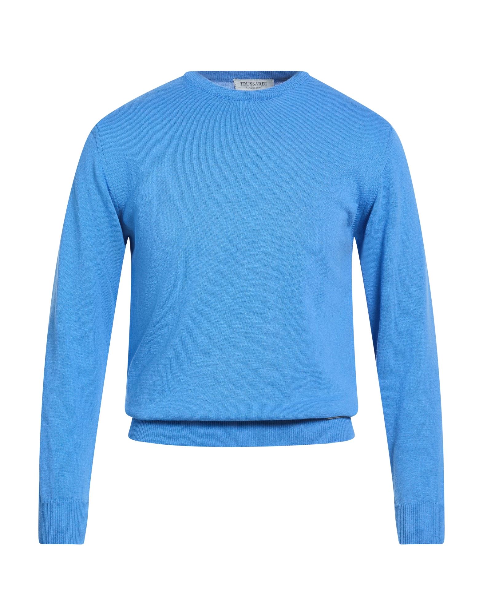 TRUSSARDI COLLECTION Pullover Herren Azurblau von TRUSSARDI COLLECTION