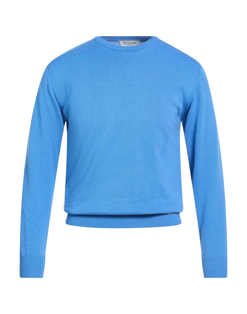 TRUSSARDI COLLECTION Pullover Herren Azurblau von TRUSSARDI COLLECTION