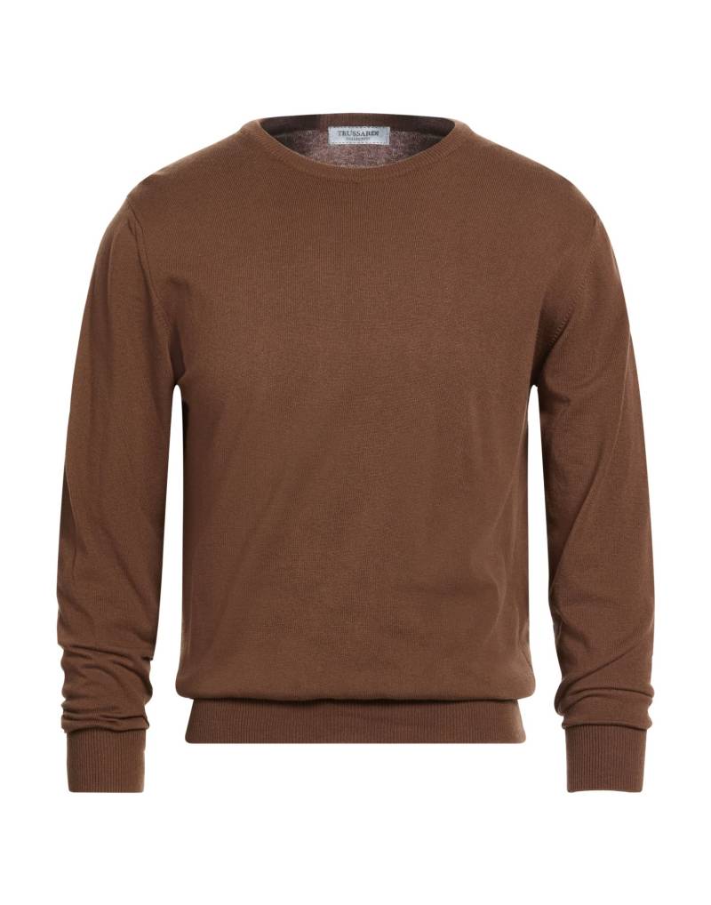 TRUSSARDI COLLECTION Pullover Herren Braun von TRUSSARDI COLLECTION