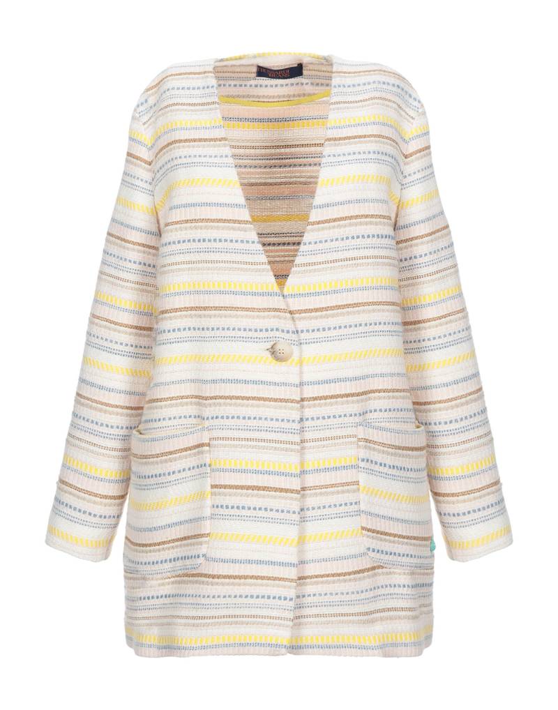 TRUSSARDI JEANS Blazer Damen Elfenbein von TRUSSARDI JEANS