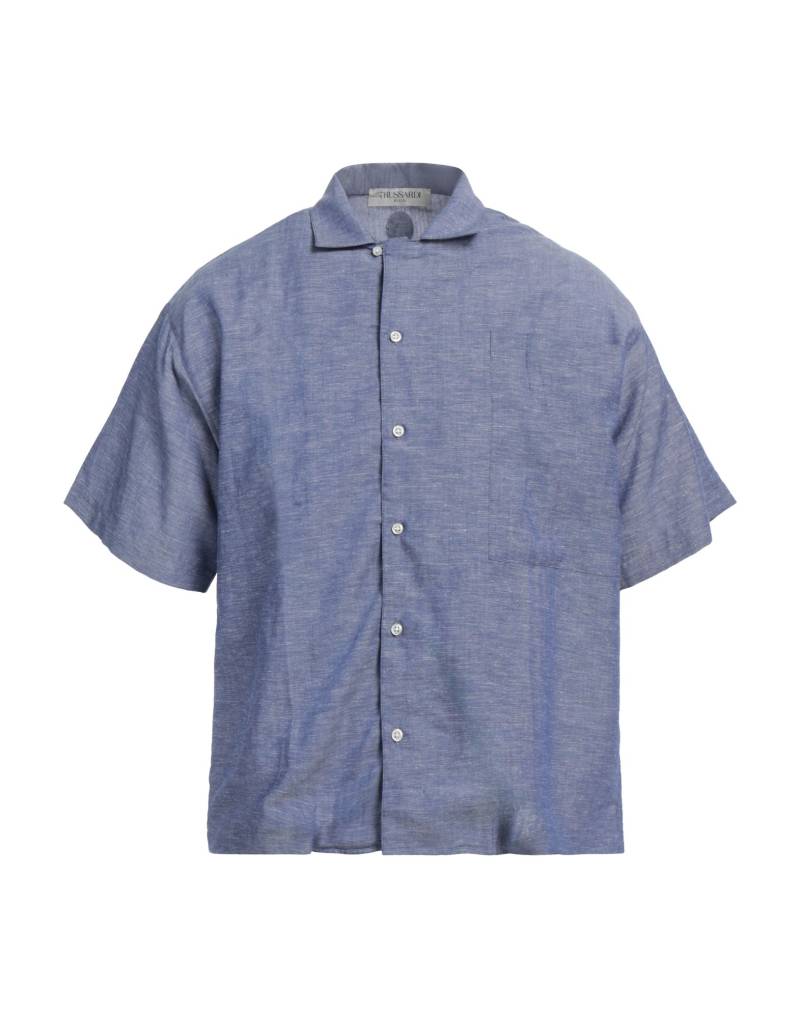 TRUSSARDI JEANS Hemd Herren Taubenblau von TRUSSARDI JEANS