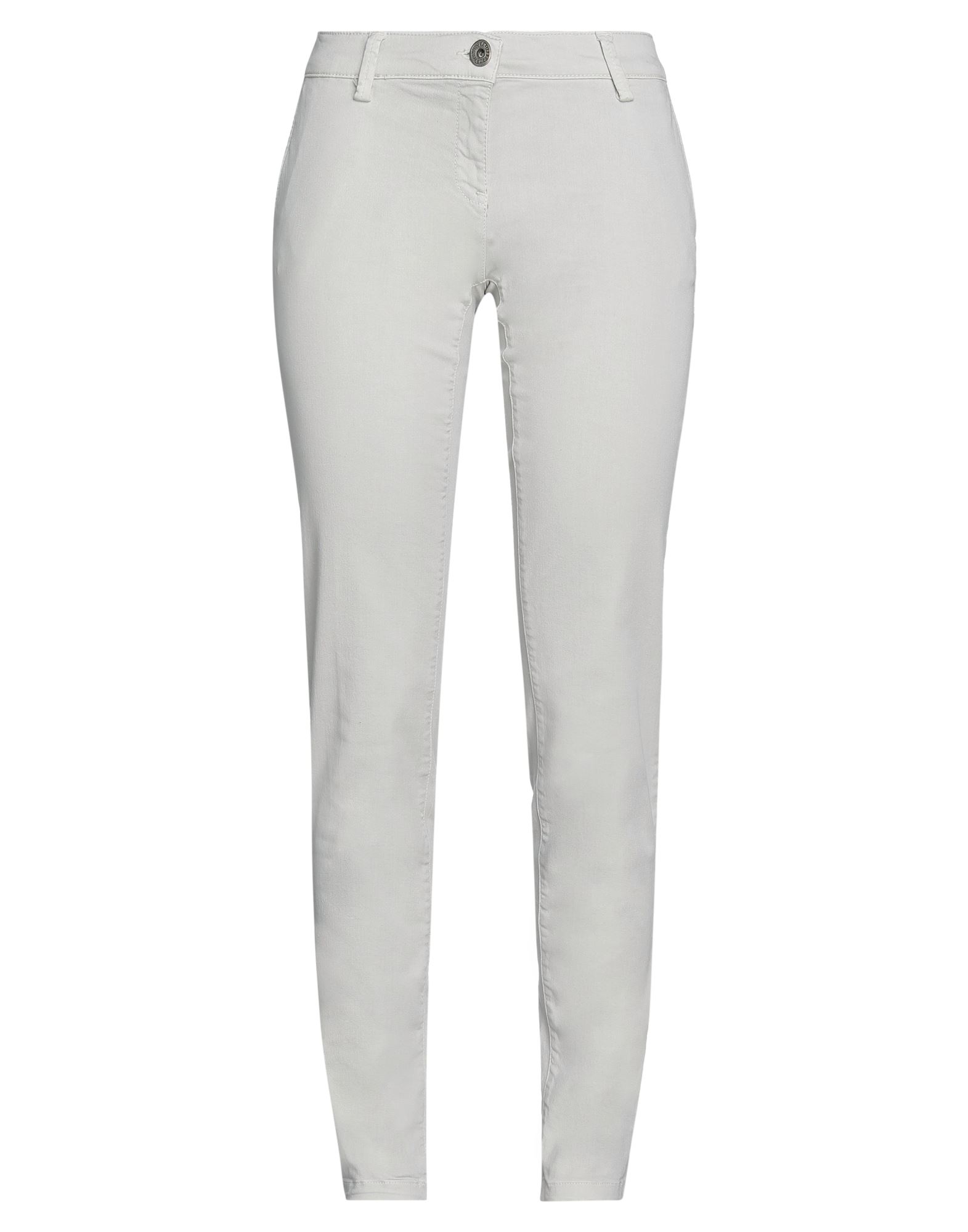 TRUSSARDI JEANS Hose Damen Hellgrau von TRUSSARDI JEANS