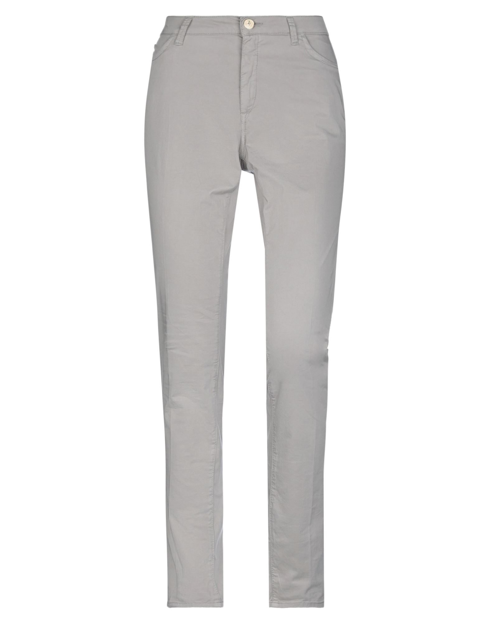 TRUSSARDI JEANS Hose Damen Hellgrau von TRUSSARDI JEANS