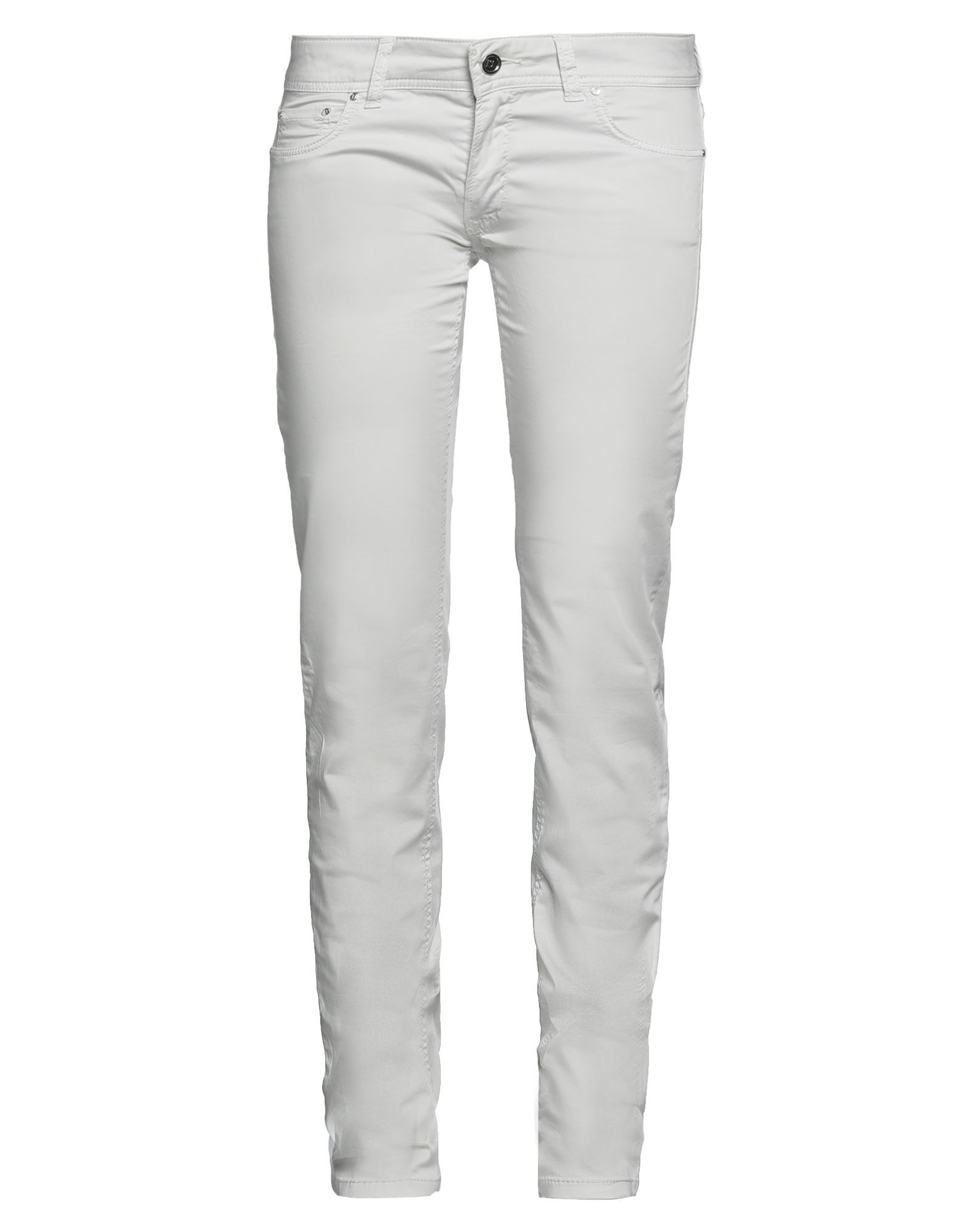 TRUSSARDI JEANS Hose Damen Hellgrau von TRUSSARDI JEANS