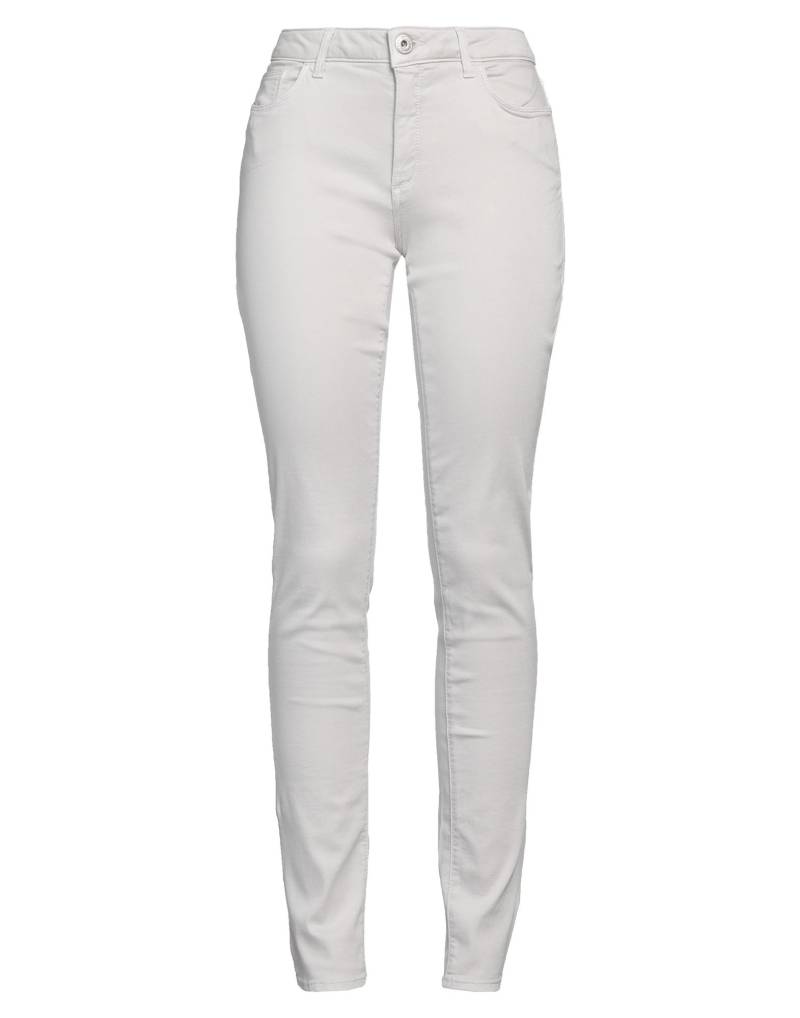 TRUSSARDI JEANS Hose Damen Hellgrau von TRUSSARDI JEANS