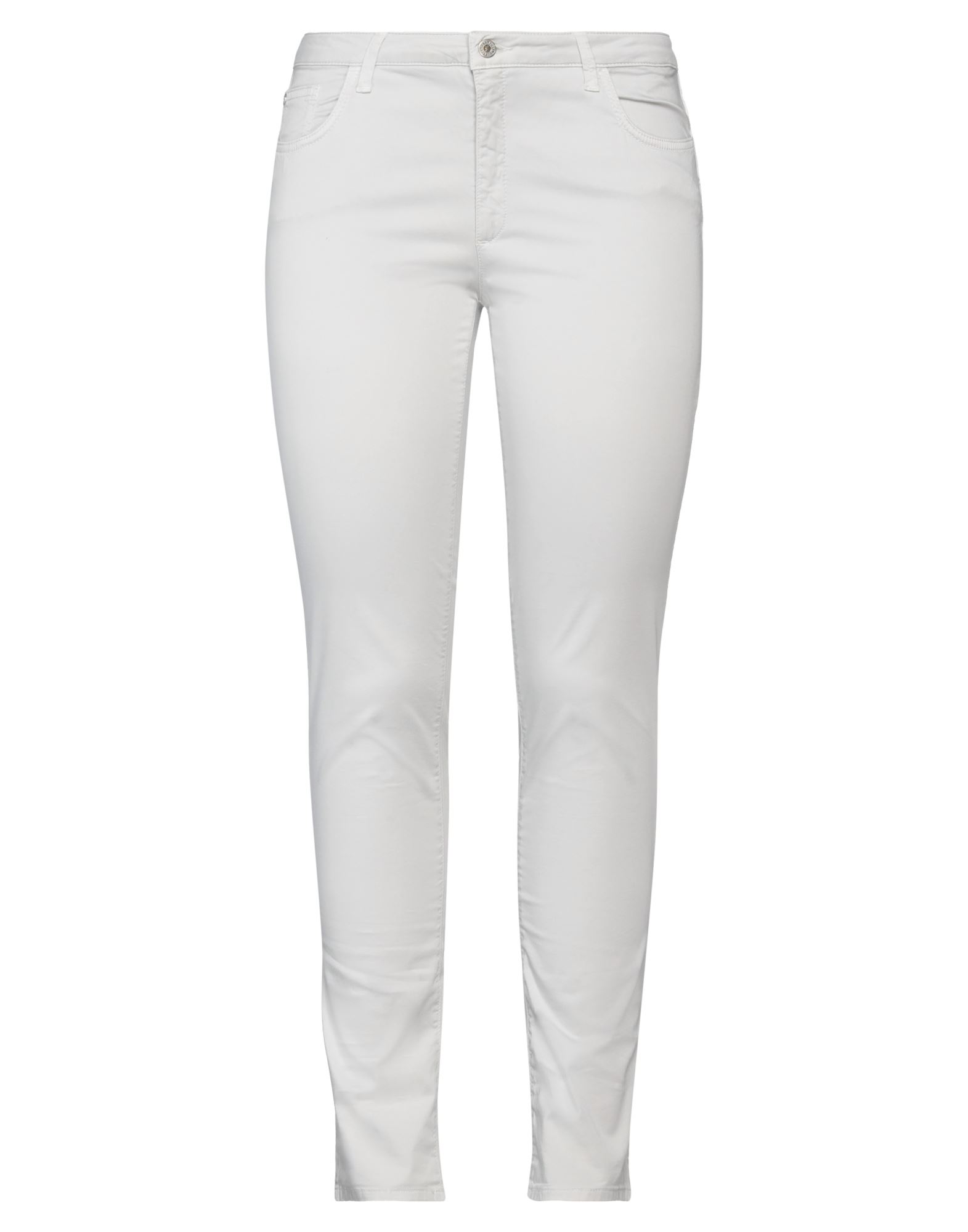 TRUSSARDI JEANS Hose Damen Hellgrau von TRUSSARDI JEANS