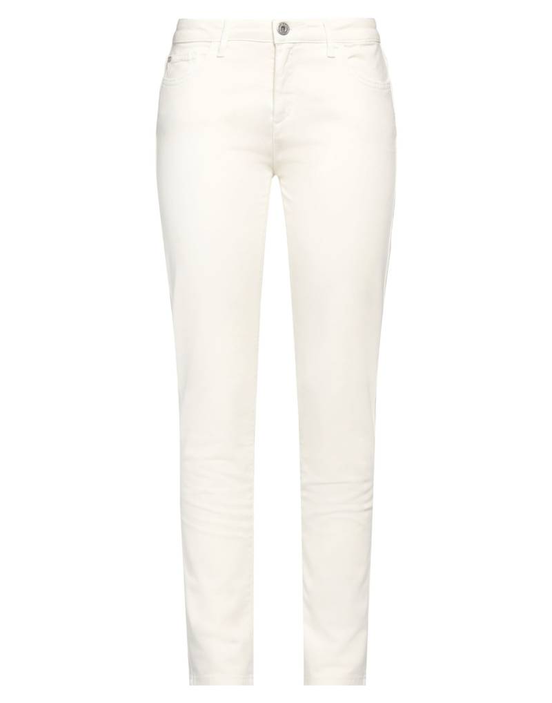 TRUSSARDI JEANS Hose Damen Weiß von TRUSSARDI JEANS