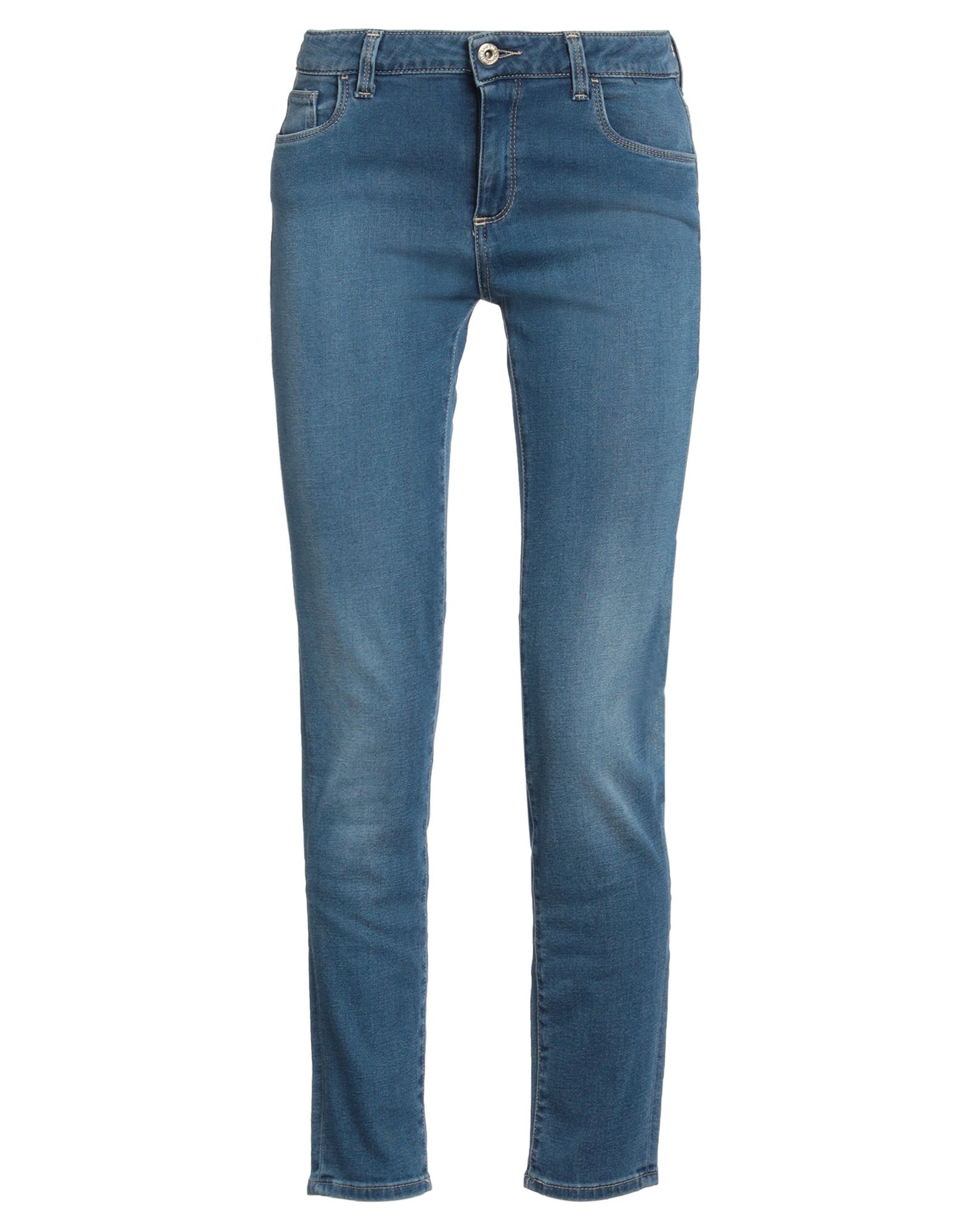TRUSSARDI JEANS Jeanshose Damen Blau TRUSSARDI JEANS Jeanshose Damen Blau von TRUSSARDI JEANS